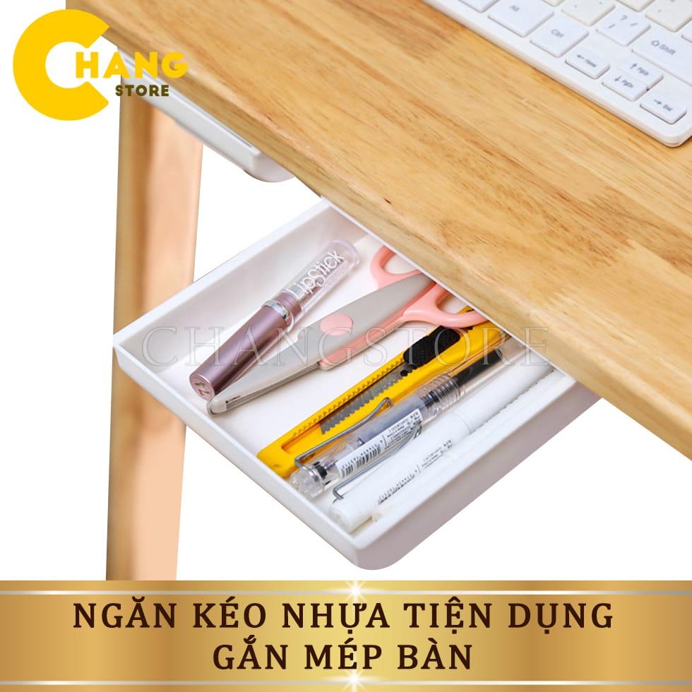 Ngăn Kéo Nhựa Gắn Bàn Học, Hộp Nhựa Gắn Bàn Siêu Tiện Dụng