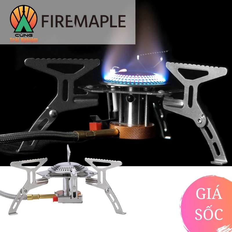 [CHÍNH HÃNG] Bếp Gas Dã Ngoại Điều Áp Chuyên Dụng Fire-Maple Ngoài Trời Nhỏ Gọn Di Động FMS-105