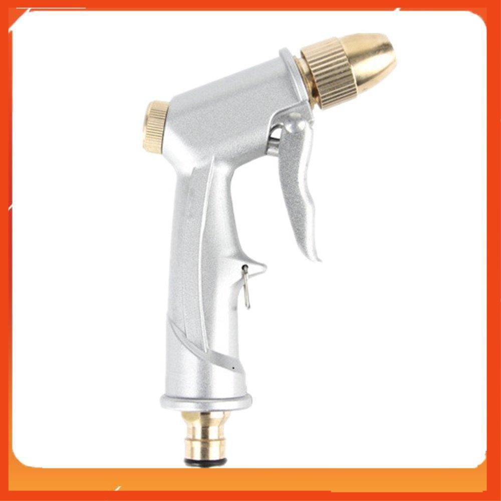 Bộ dây vòi xịt nước rửa xe, tưới cây . tăng áp 3 lần, loại 3m, 5m 206701Ađầu đồng, cút đồng+ tặng túi đựng bút