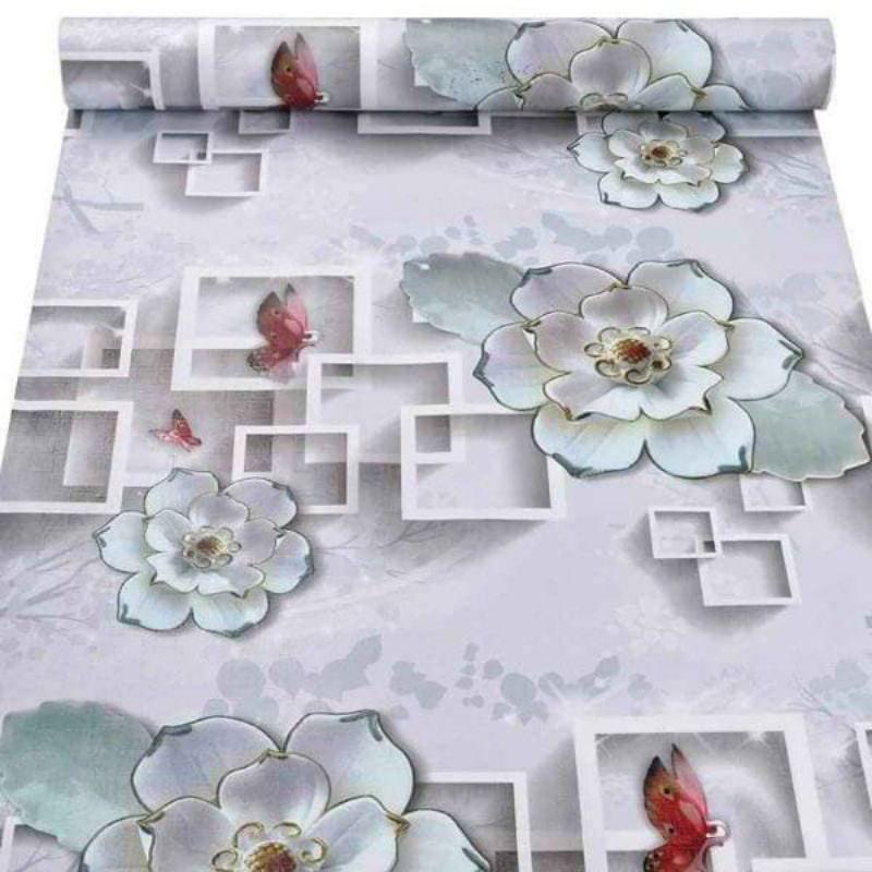 Combo 10m giấy dán tường có keo sẵn rộng 45cm