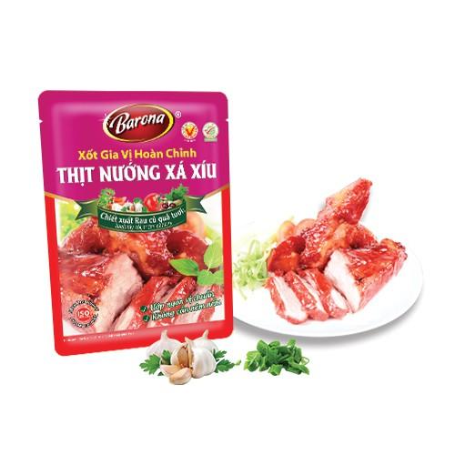 Combo 1 Thùng Xốt Gia Vị Hoàn Chỉnh Barona - Thịt Nướng Xá Xíu