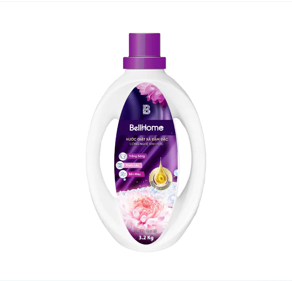 Nước Giặt Xả Công Nghệ Sinh Học Bell Home Hương Tinh Tế 3,2KG