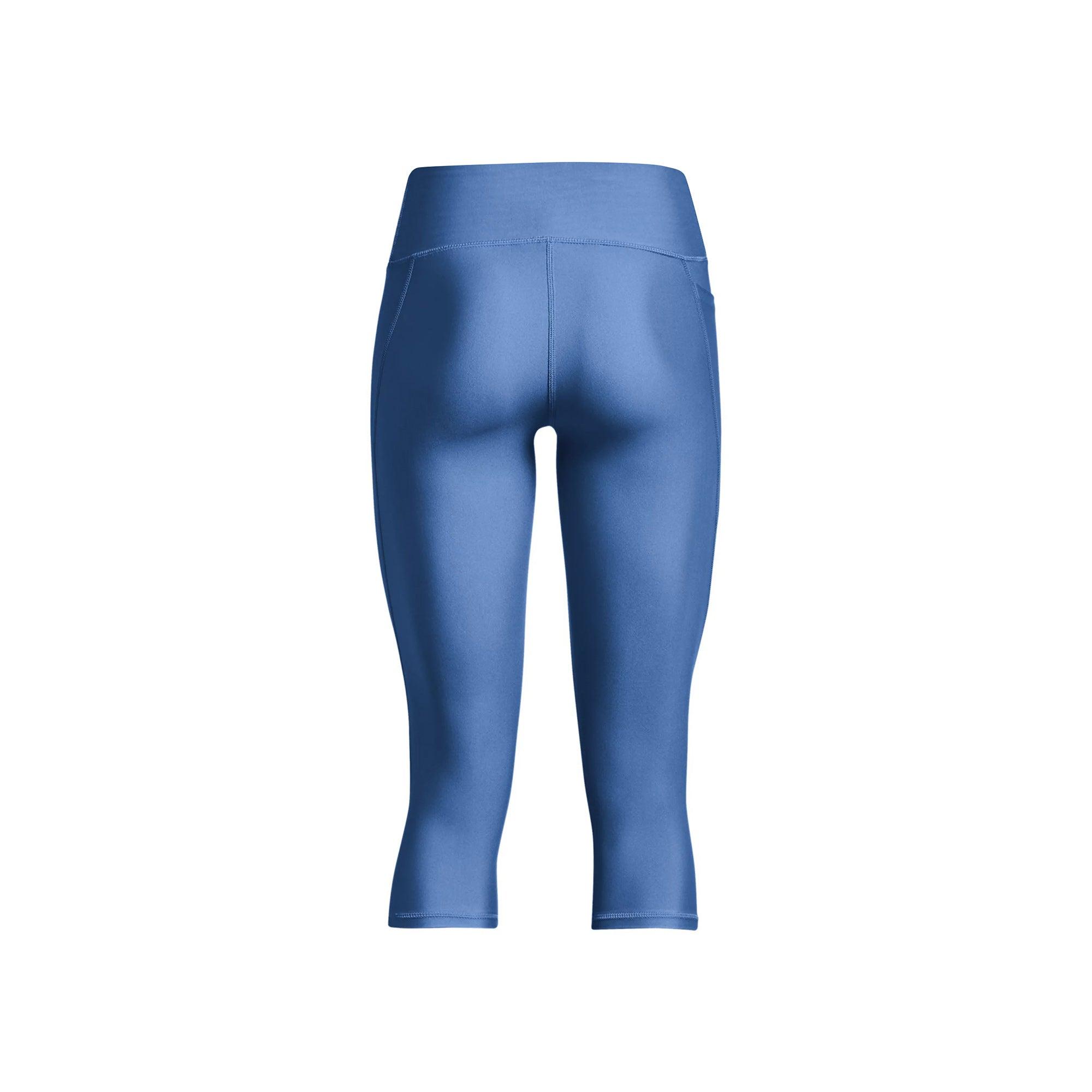 Quần legging thể thao nữ Under Armour HeatGear Armour No-Slip Waistband Capris - 1365334-488