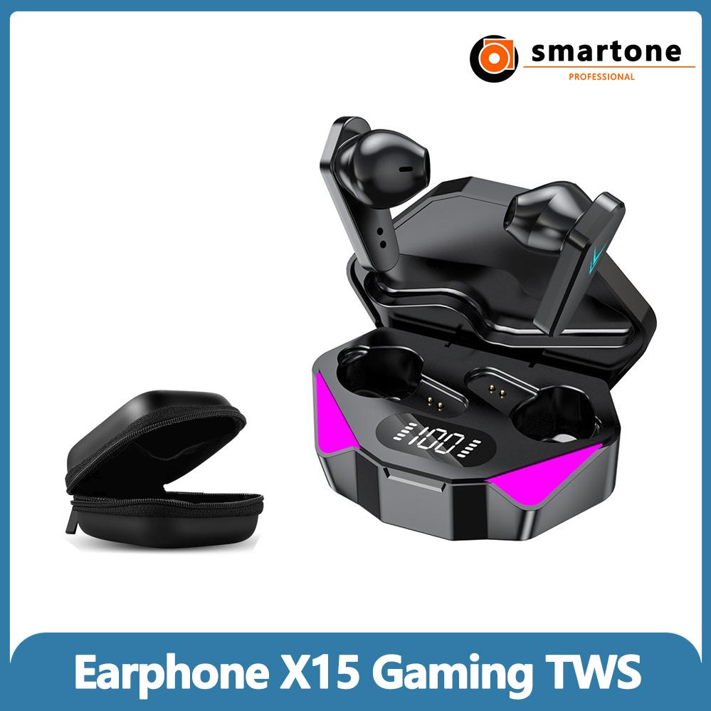X15 Tai Nghe Chơi Game Không Dây Bluetooth-Tương Thích Stereo Tai Nghe Thể Thao Nhét Tai Chơi Game Độ Trễ Thấp HIFI Gọi Tai Nghe Bluetooth