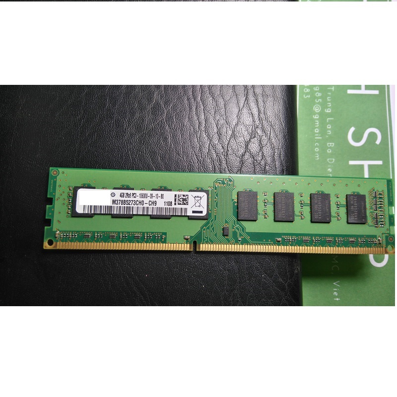 Ram PC 4GB DDR3 bus 1333 (10600U) ram dùng cho deskop, máy bàn