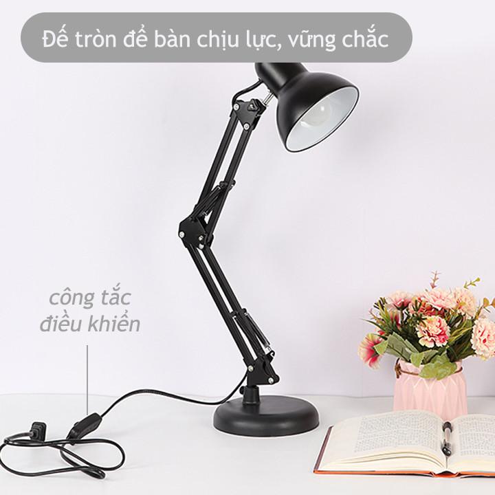 Đèn học kẹp bàn đế tròn MT-811 - Hàng Chất Lượng