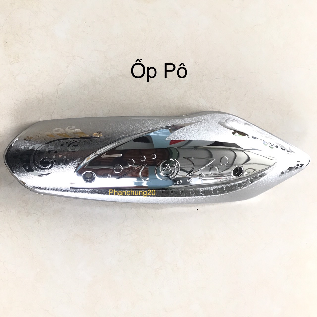 ỐP CHE PÔ DÙNG CHO ĐỜI XE JANUS 2022 2023 CROM