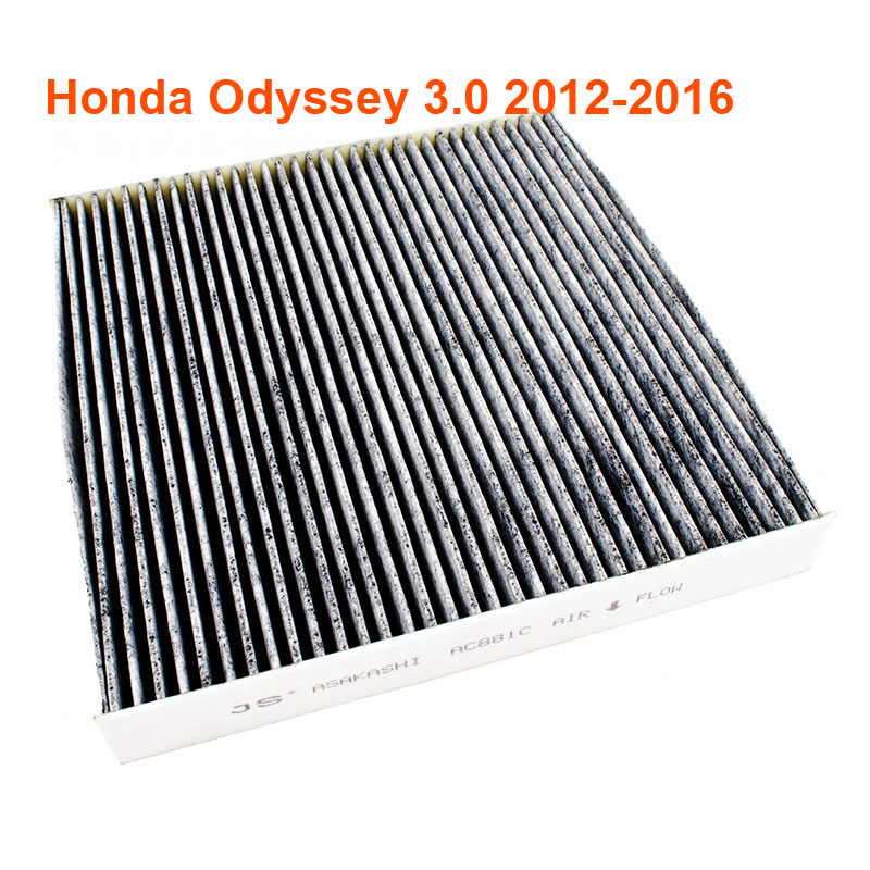Lọc gió điều hòa Than hoạt tính AC881C dành cho xe Honda Odyssey 2.4 2013, 2014, 2015, 2016, 2017 80292-T0G-A01