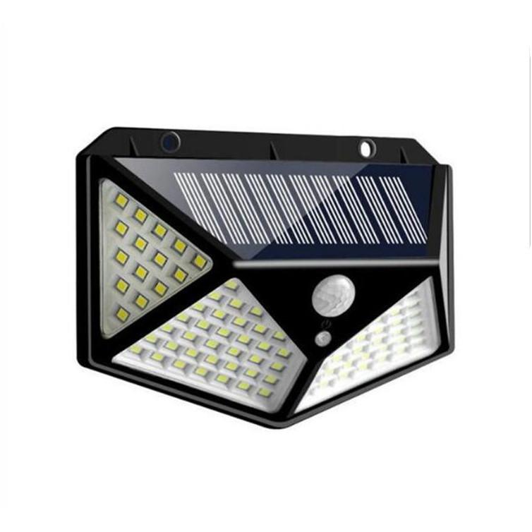 Đèn100 Led Năng Lượng Mặt Trời Cảm Biến Chuyển Động Chống Nước Đèn Có 3 Chế Độ Sáng - Loại Tốt