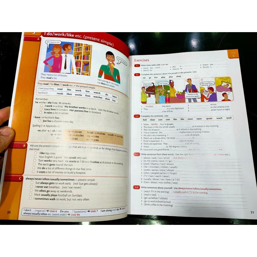 Grammar in use 3q nhập màu kèm audio và answer key