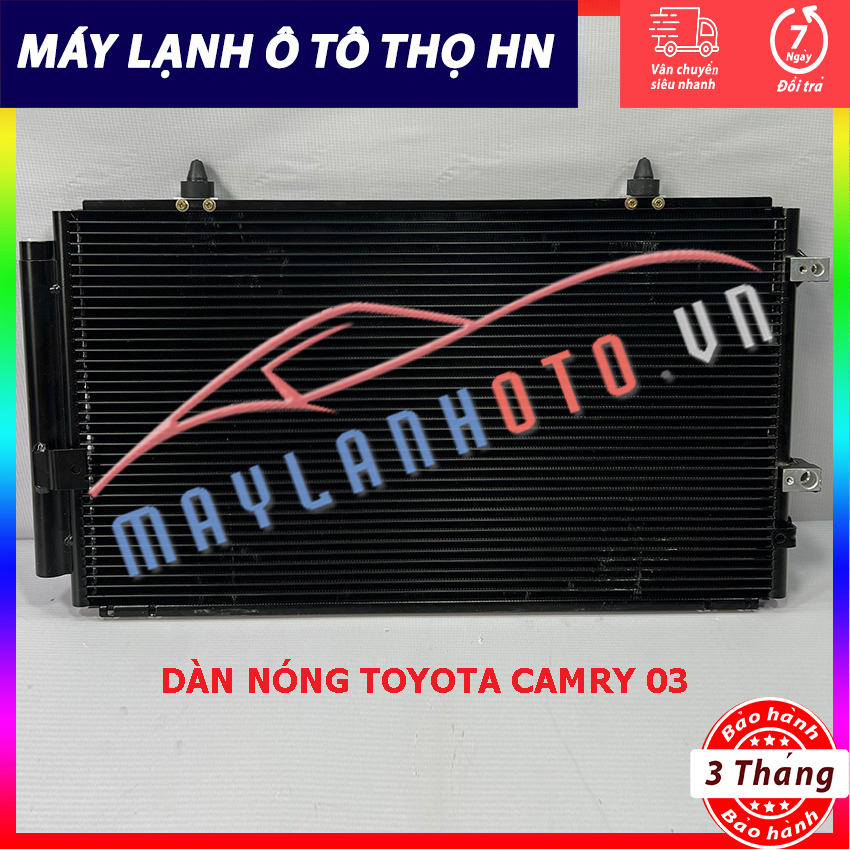 Dàn  nóng Toyota Camry 2.4 2002 2003 2004 Hàng xịn Thái Lan  02 03 04