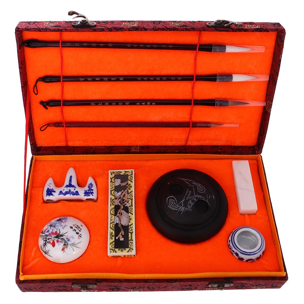 Thư Pháp Bộ Văn Hóa Trung Quốc Dán Bàn Chải Bút Rửa Viết Bàn Chải