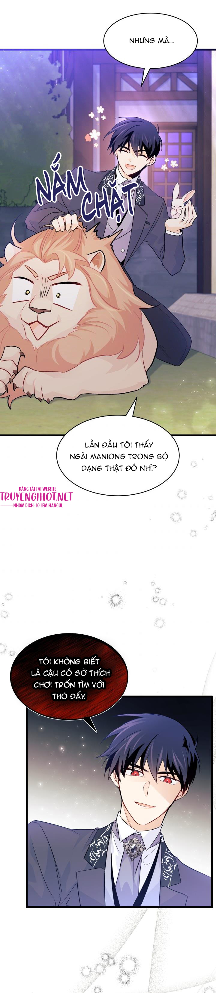 mối liên kết giữa báo đen và bé thỏ chapter 34 28