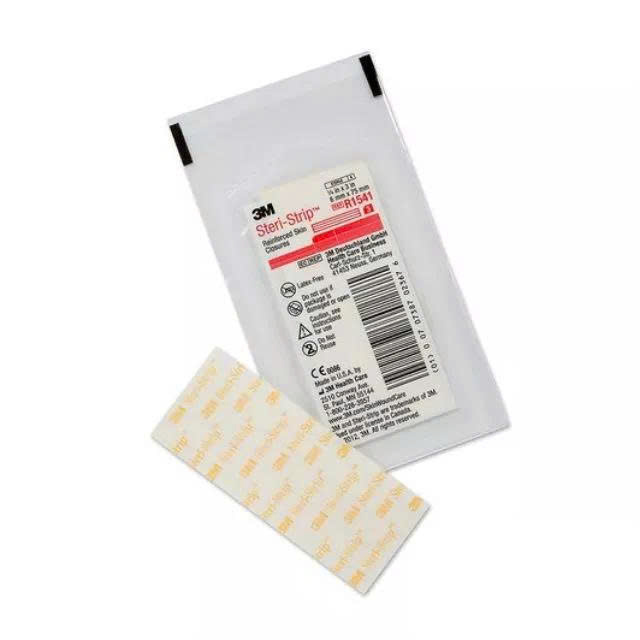 Miếng dán thay chỉ khâu da Steri-Strip R1541 6mm x 75mm (1/4IN x 3IN)