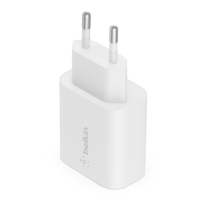 Adapter sạc nhanh 25W USB-C PD (PPS) Belkin - Hàng Chính Hãng - WCA004dqWH