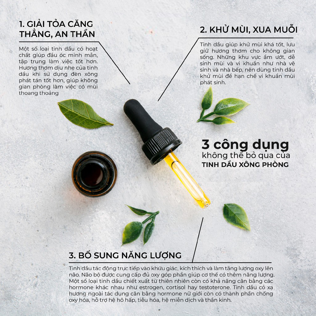 Tinh Dầu Thiên Nhiên Dung Tích 100ml IMA Nguyên Chất Thơm Phòng Giảm Căng Thẳng Đuổi Muỗi Khử Mùi Hôi Với 20 Mùi Lựa Chọn