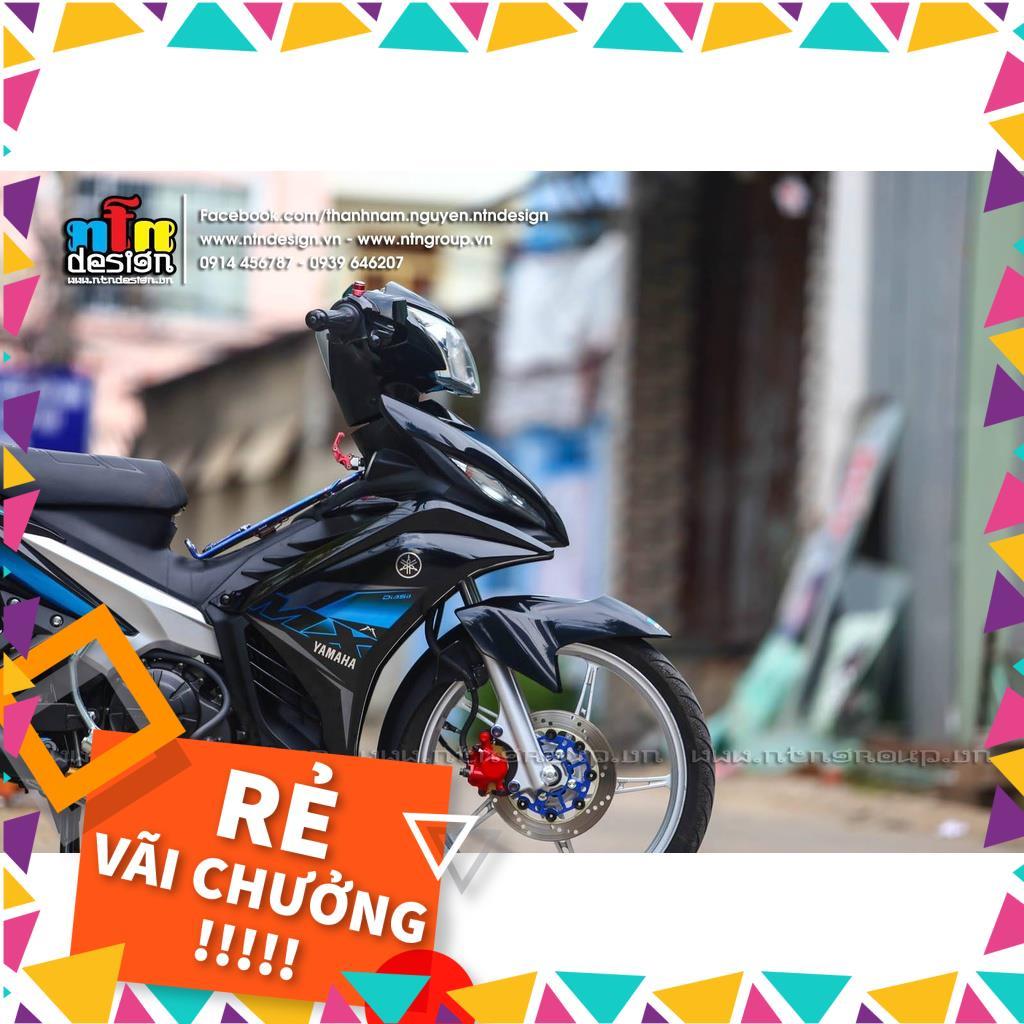 Tem Rời Exciter 135 Mẫu MX Xám Xanh