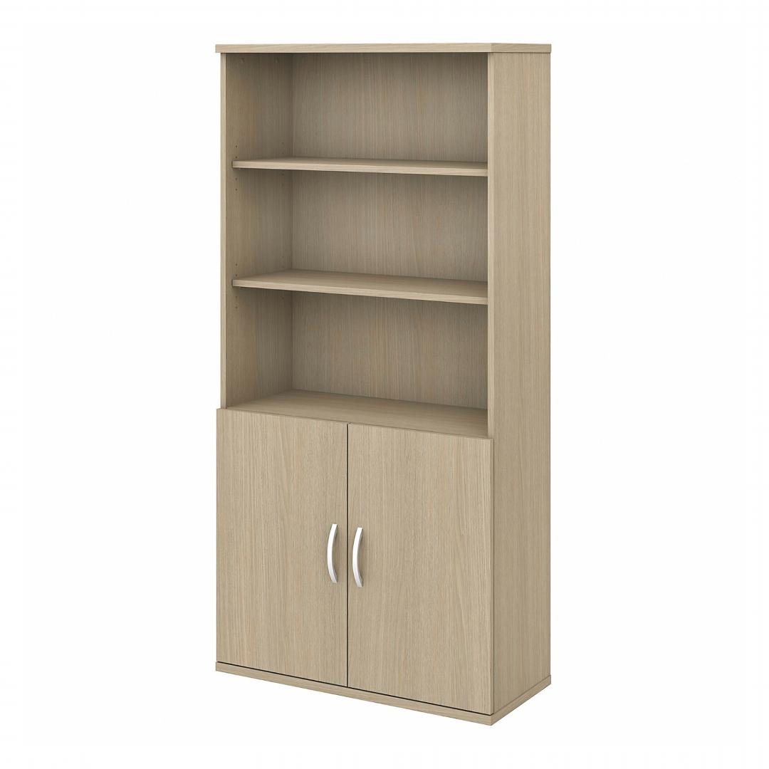 Tủ hồ sơ văn phòng gỗ hiện đại SMLIFE Olivia | Gỗ MDF dày 17mm chống ẩm | D90xR40xC180cm