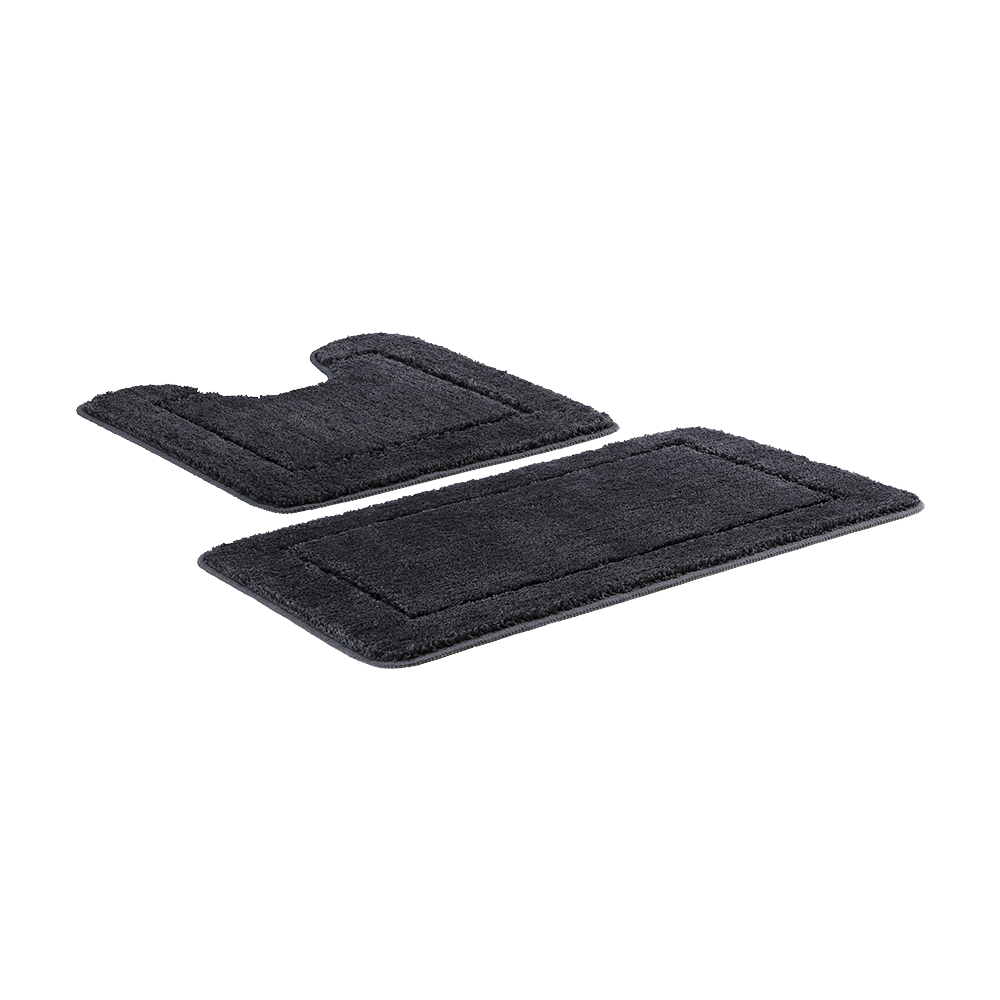 Bộ Thảm Nhà Tắm PALLY 50X80/50X50, 50X80X1.5 Cm | Index Living Mall | Nội Thất Thái Lan