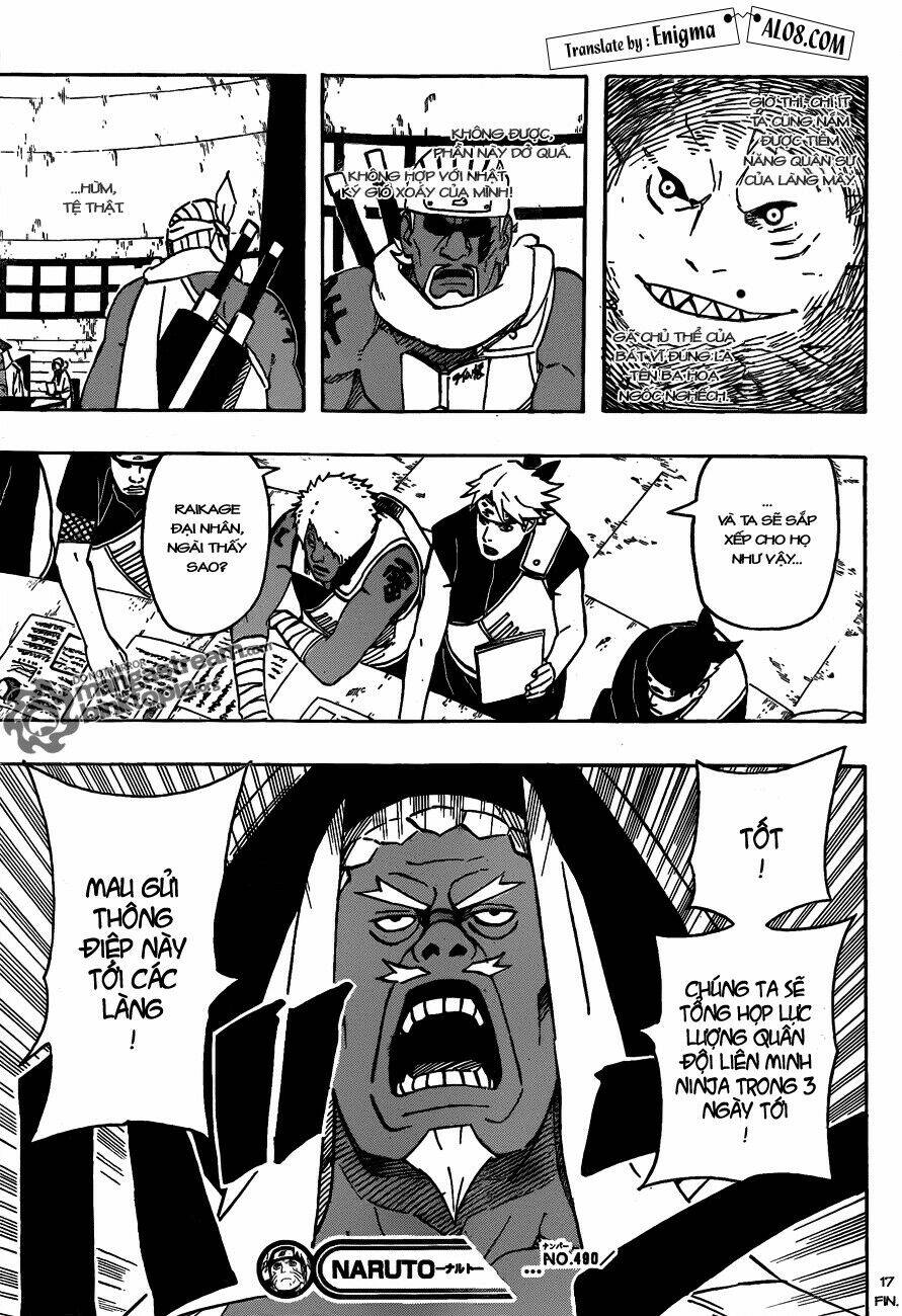 naruto - cửu vĩ hồ ly chapter 490 17