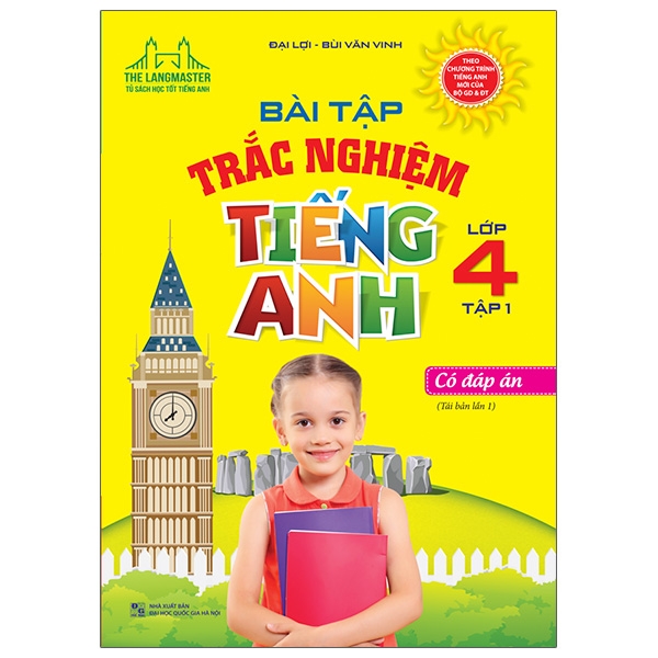 Bài tập trắc nghiệm tiếng Anh lớp 4 tập 1