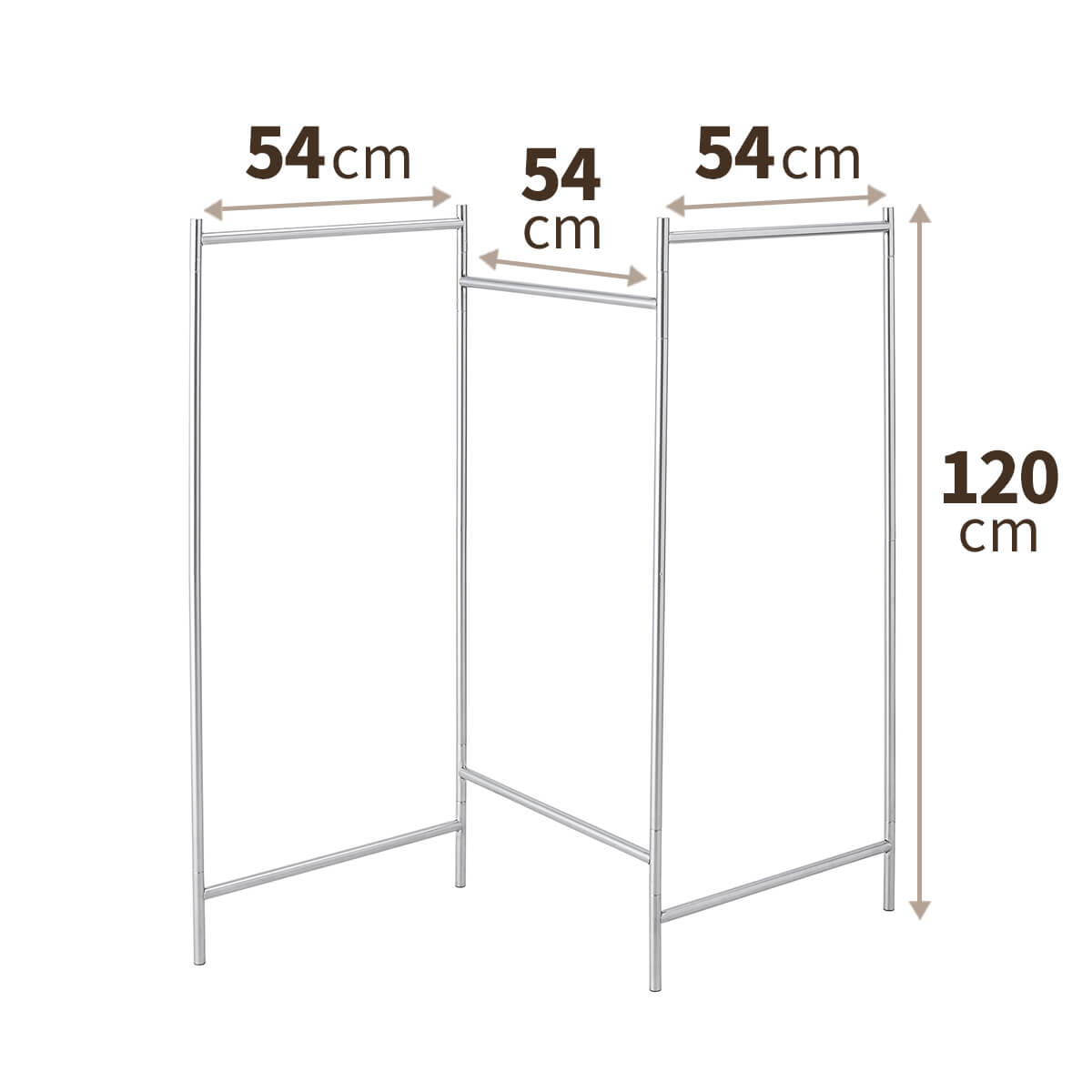 Giá Phơi Quần Áo Tiện Lợi Bằng Thép Không Gỉ TENMA, PSI-02