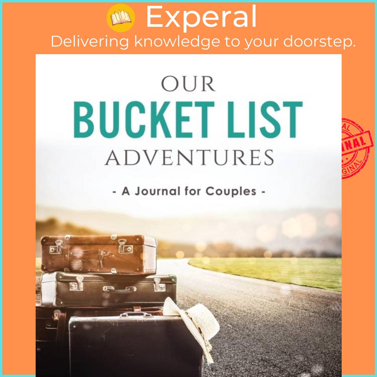 Sách - Our Bucket List Adventures - A Journal for Couples by Marcus Kusi (UK edition, hardcover)