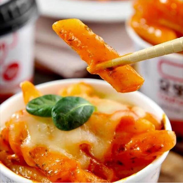 Combo 3 Cốc Bánh Gạo Hàn Quốc YOPOKKI Vị Xốt Bơ Hành