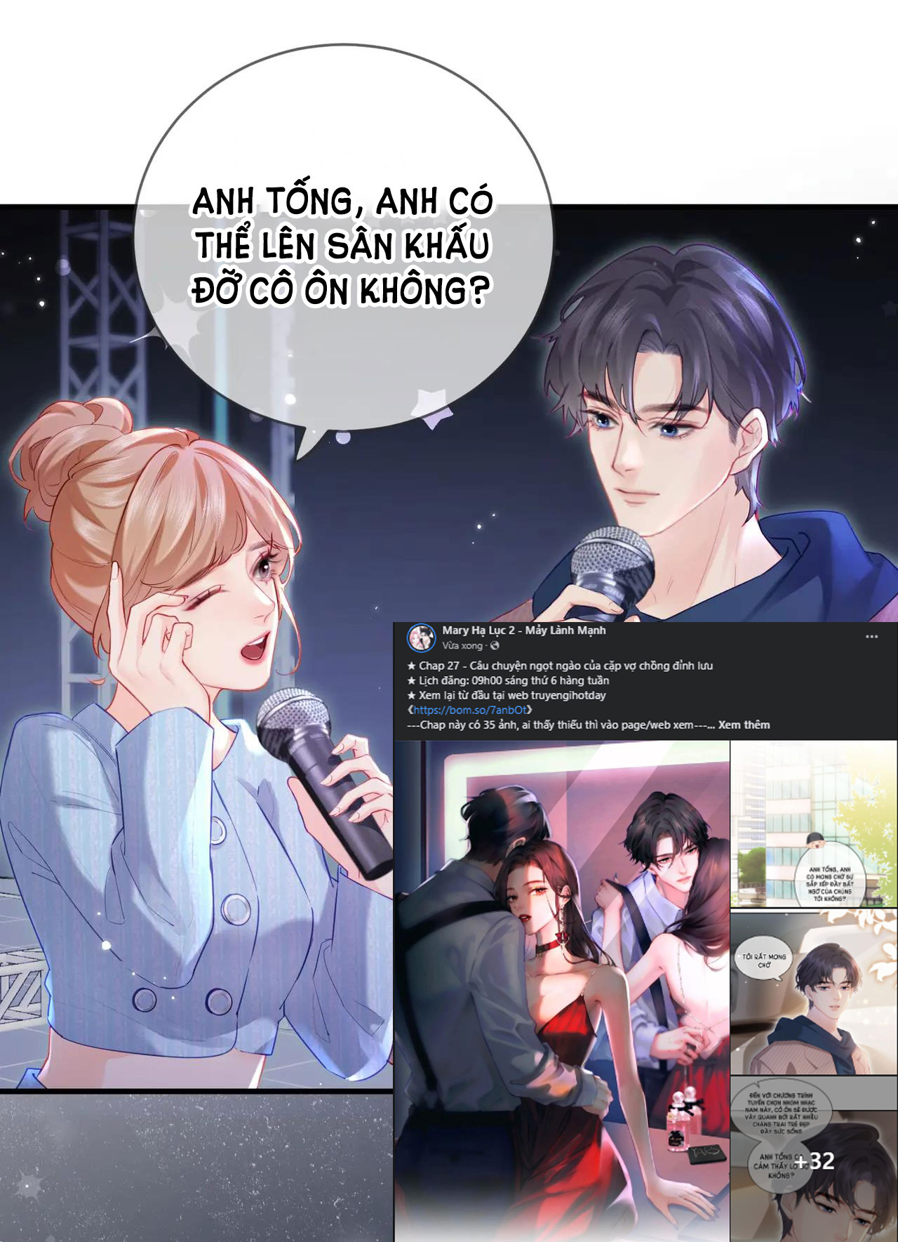 câu chuyện ngọt ngào của cặp vợ chồng đỉnh lưu chapter 27.2 12