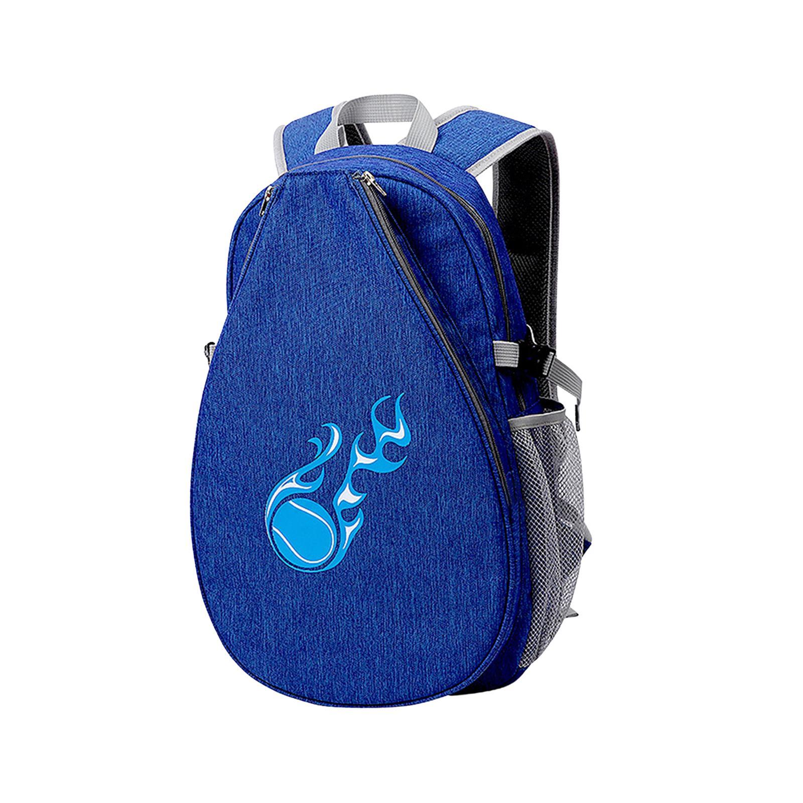 Tennis Backpack Portable Tennis Bag for Tennis Racket, Badminton Racquet Blue