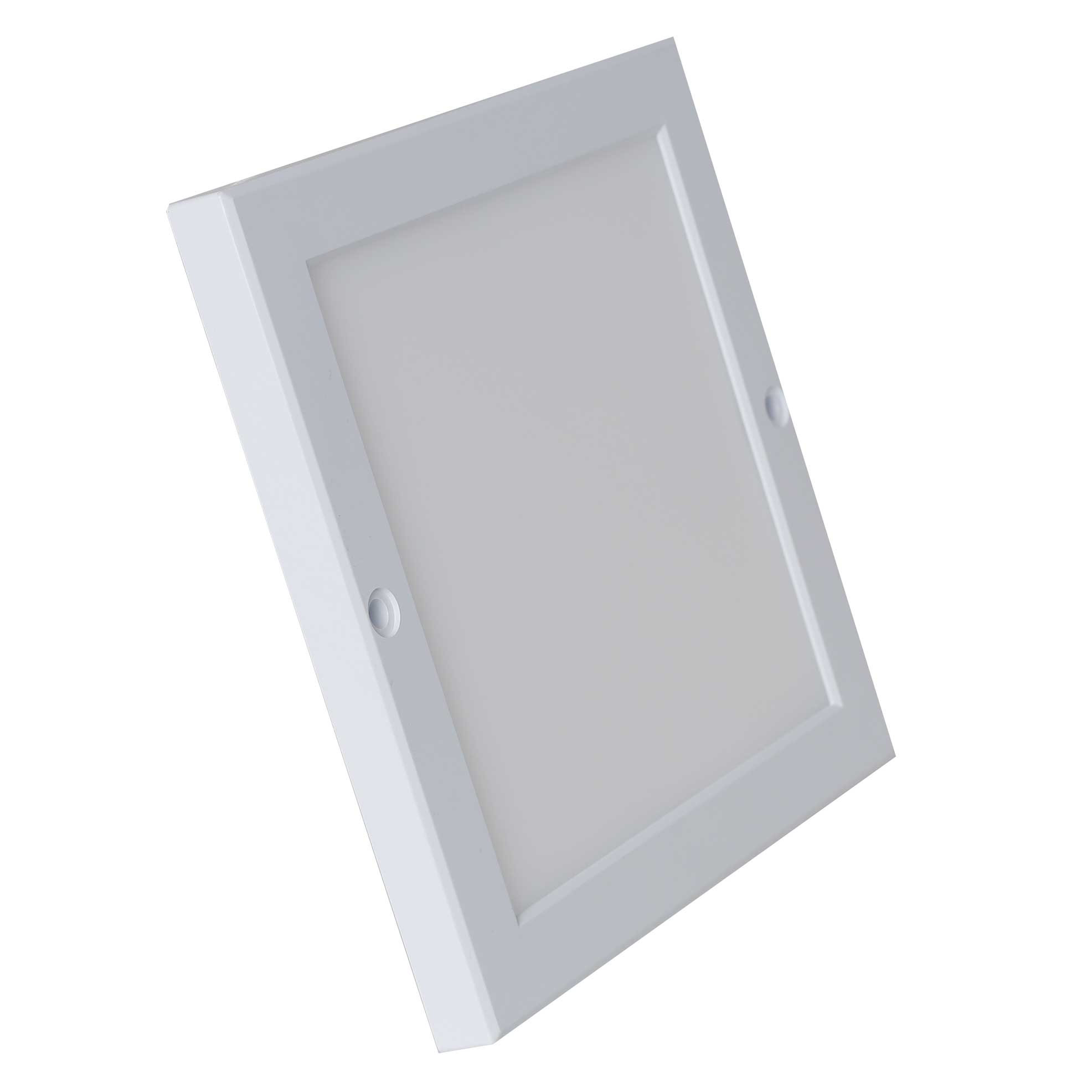 Đèn LED Ốp Trần Vuông Cảm Biến Rạng Đông 18W 220x220mm, Kiểu Dáng Hàn Quốc, ChipLED