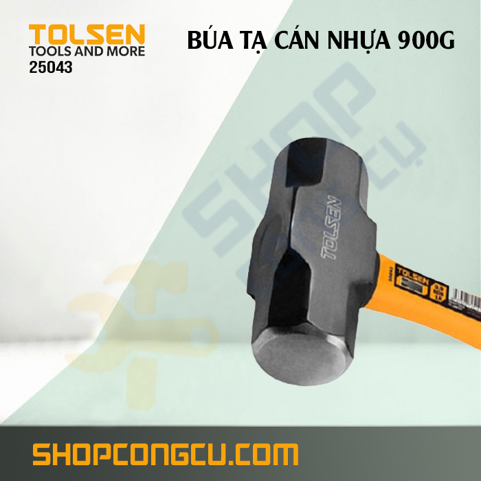 Búa tạ cán nhựa 900g Tolsen 25043