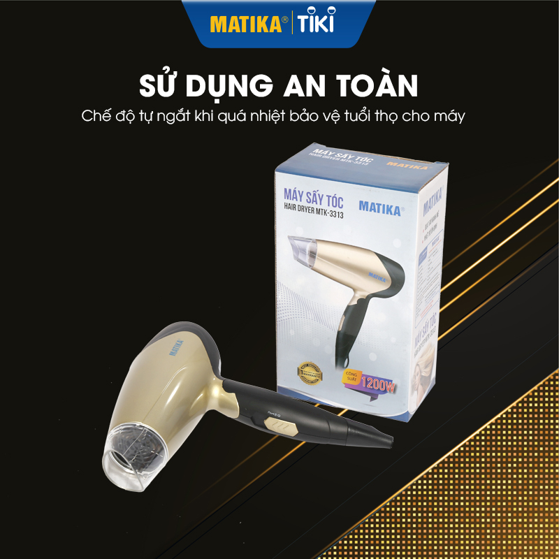 Máy Sấy Tóc MATIKA 1200W MTK-3313