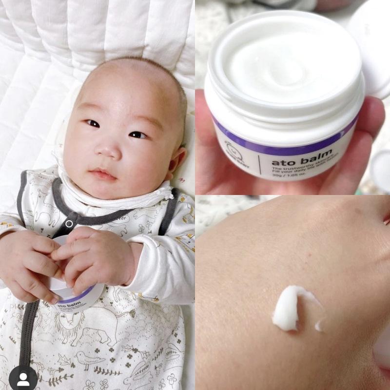 Sáp Dưỡng Ẩm QURE BABY mềm mịn da cho bé - Ato Balm