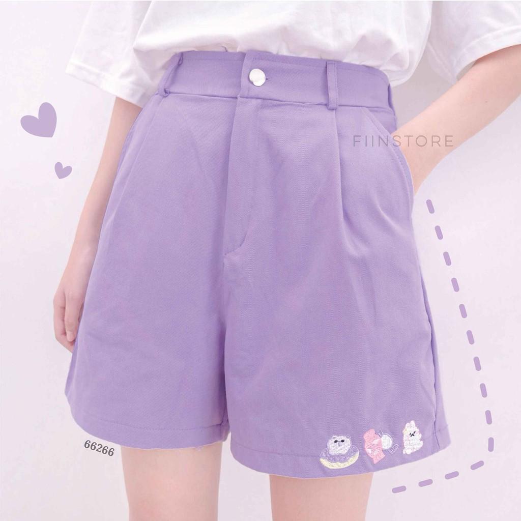 Quần short kaki Gấu và Kẹo siêu đẹp bao xinh - made in FIIN