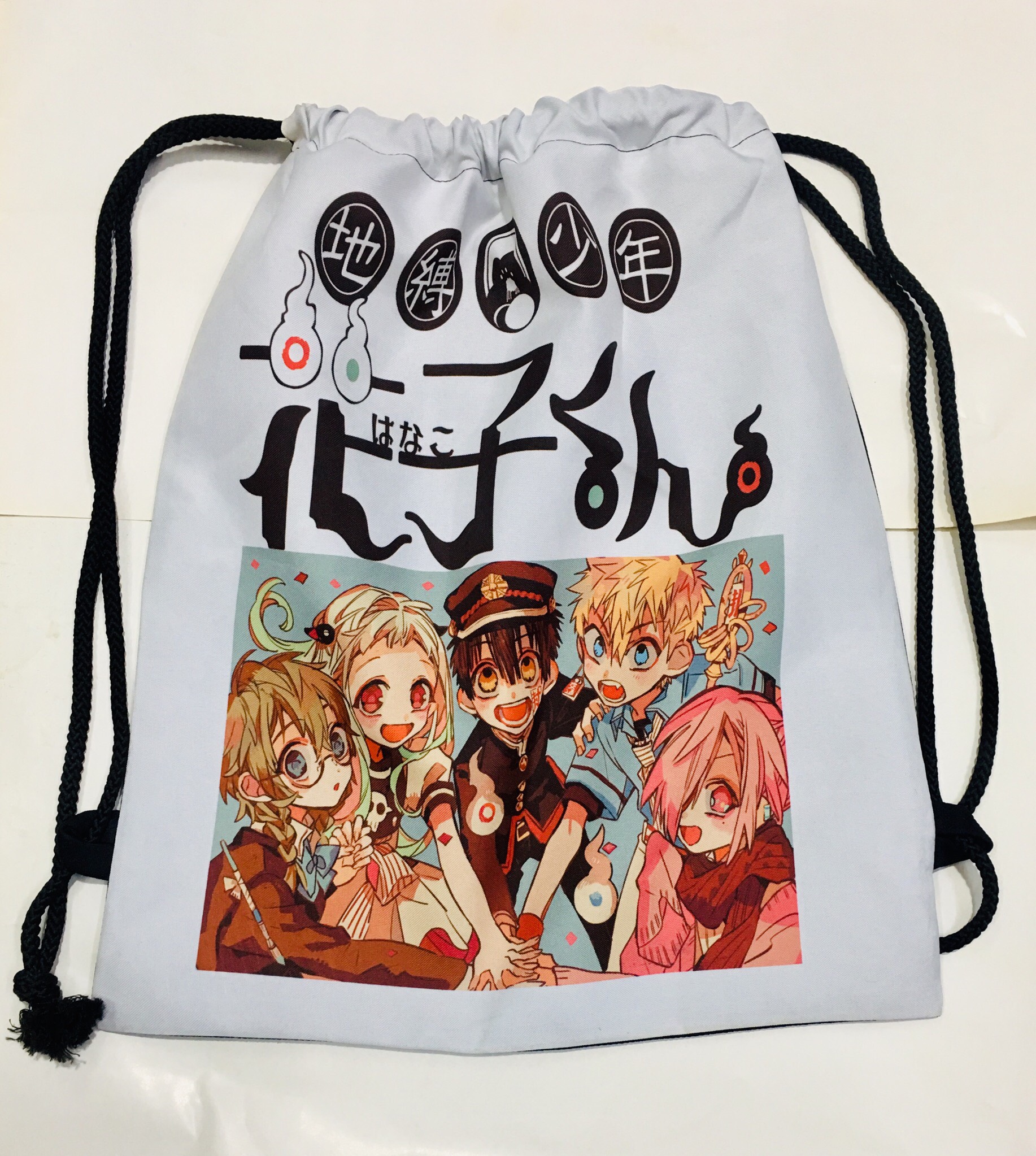 Ba lô dây rút Jibaku Shounen Hanako-kun mẫu ngẫu nhiên