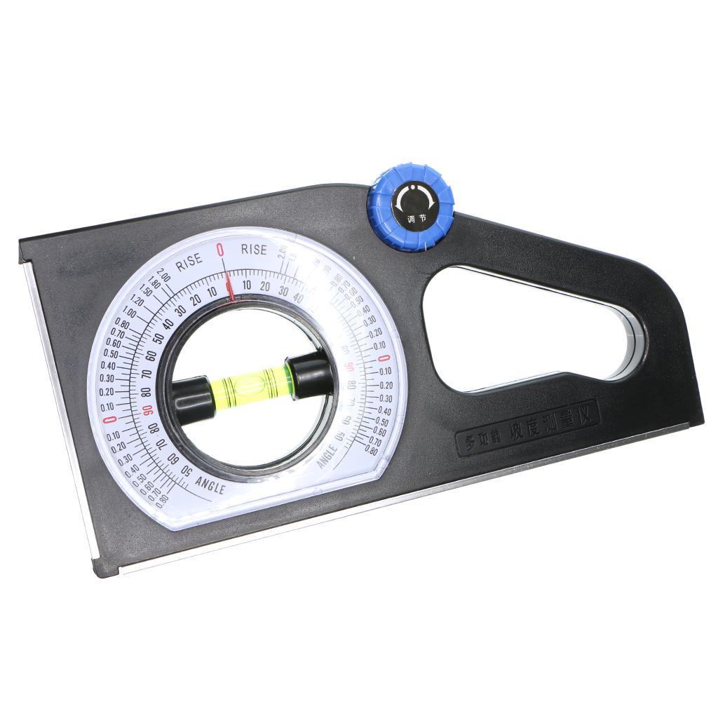 Slope Protractor Angle Level Bevel Inclinometer Declinometer