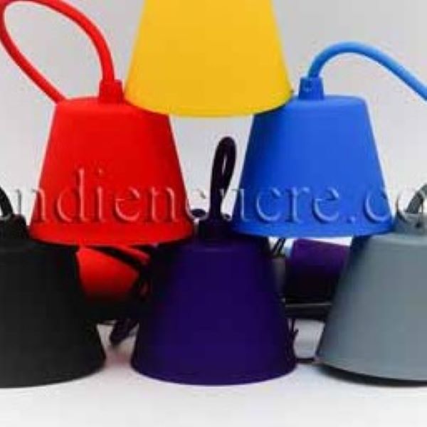 Đui đèn thả trần bóng đèn E27 dây 1m