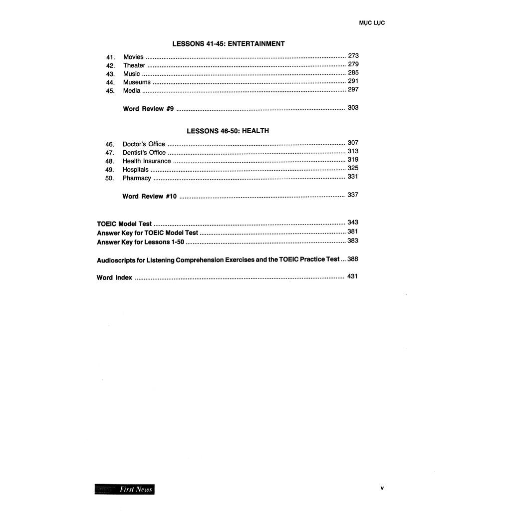 Sách - Barron's Essential Words For The TOEIC  - First News