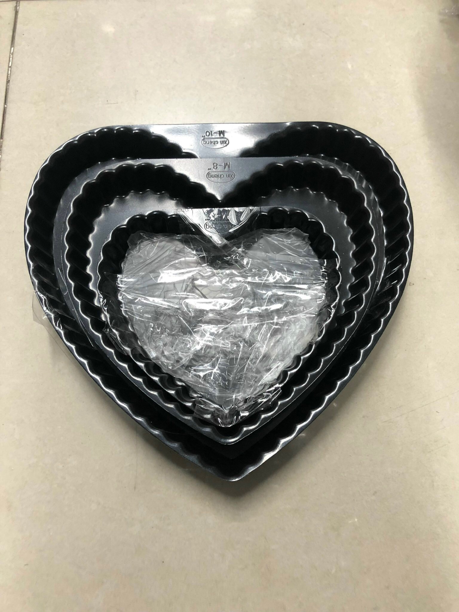 Khuôn tart tim