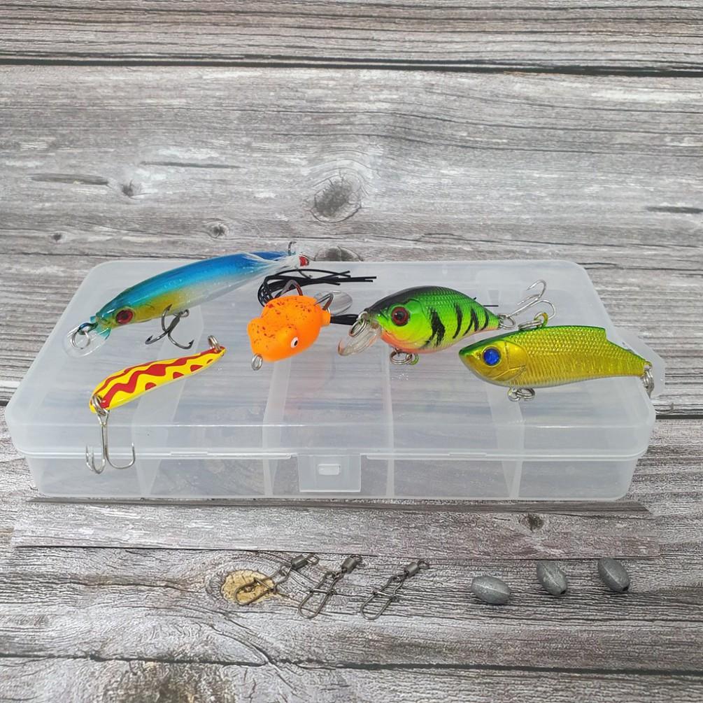 Bộ Combo Mồi Lure 5 Tầng Nước Đầy Đủ