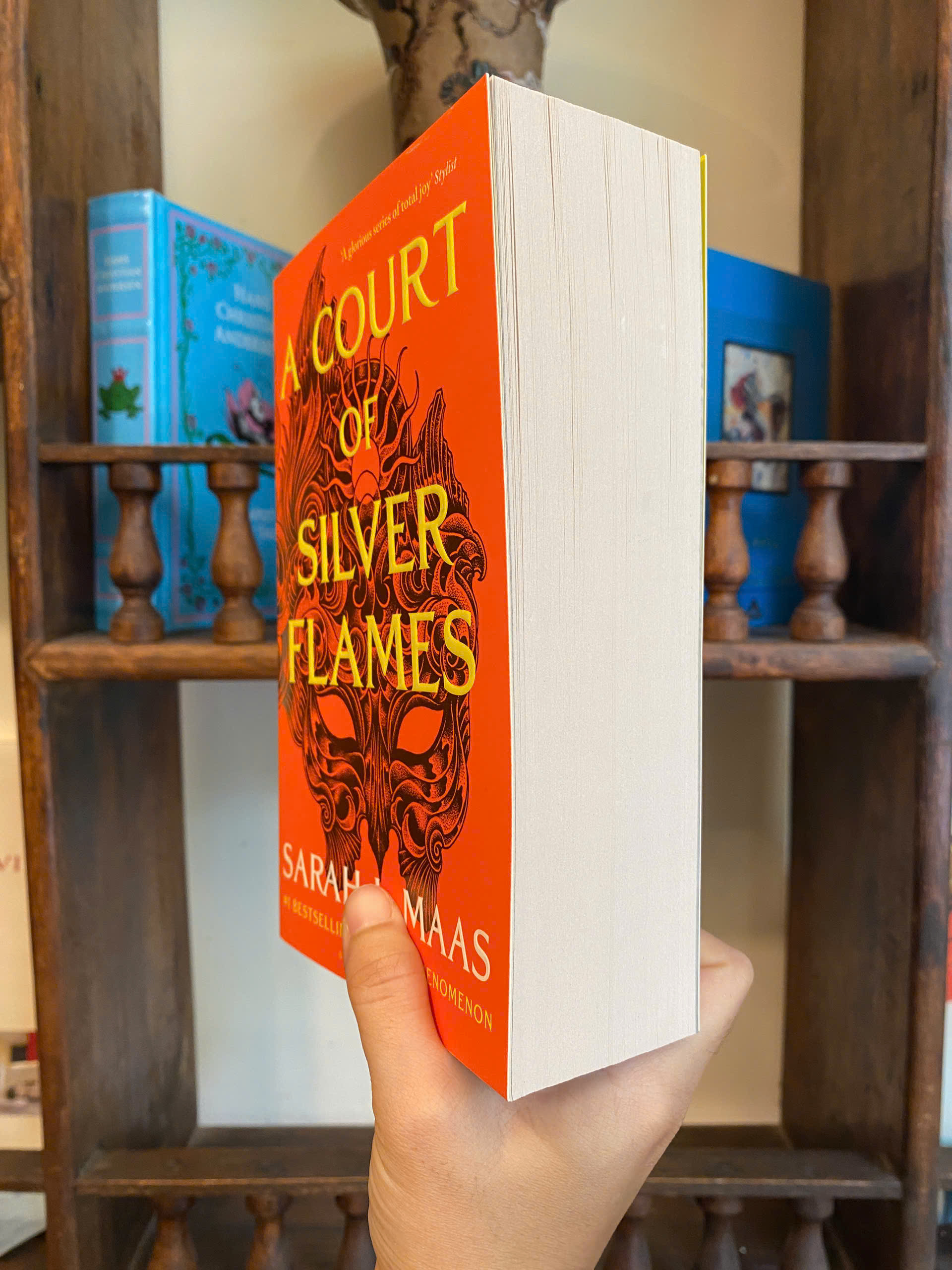 Sách - A Court of Silver Flames by Sarah J. Maas |  Fantasy / Romance Fiction / Ngoại văn Nhập khẩu