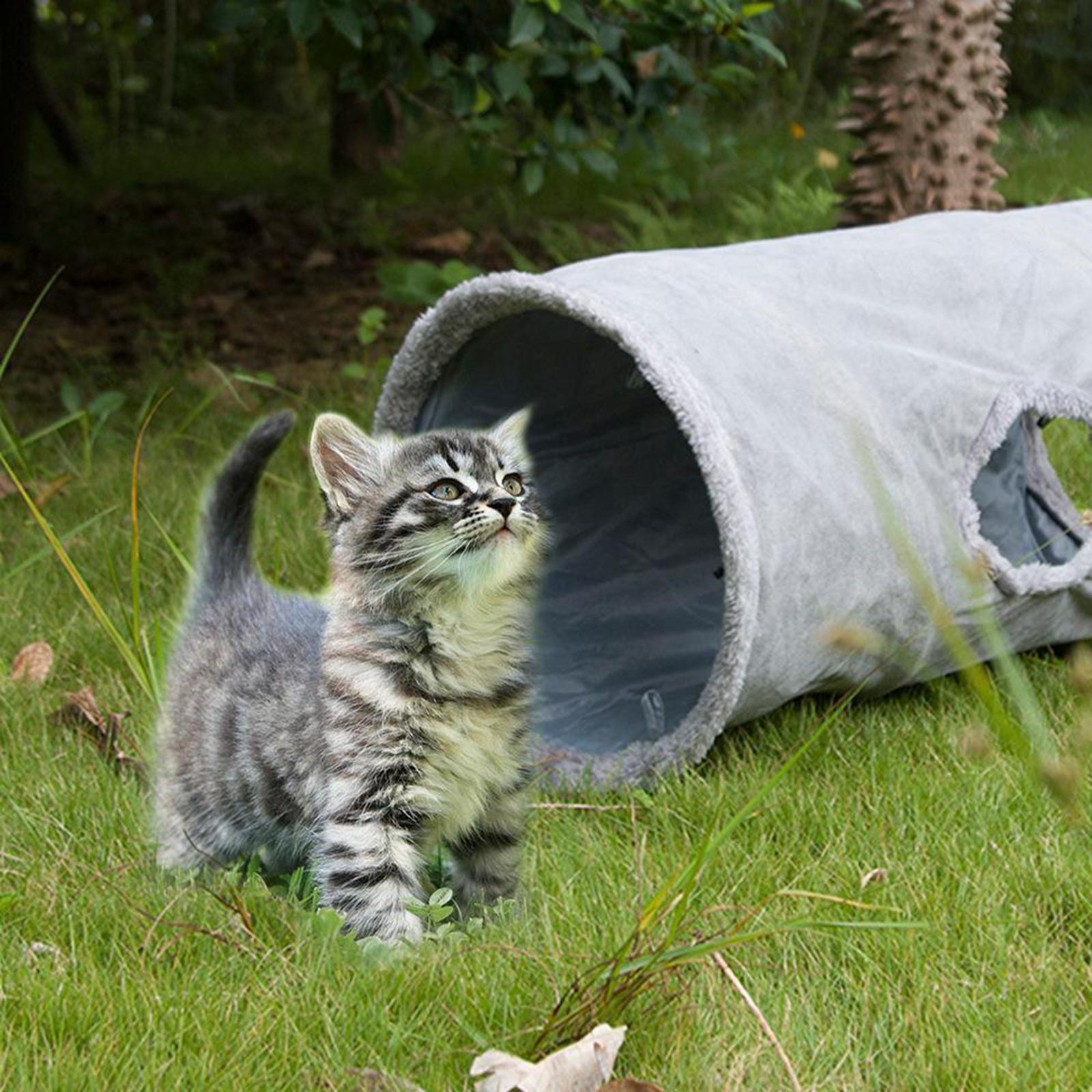 Cat   up Tunnel Pet Tunnel Collapsible Tunnel/Tube 2 Port Activity