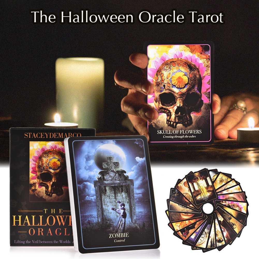 Bộ Tarot Halloween Oracle Bài Bói New