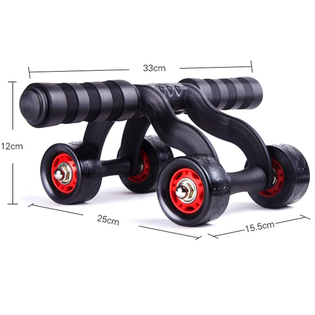 Con Lăn 4 Bánh Tập Bụng Cao Cấp AB Roller BX04