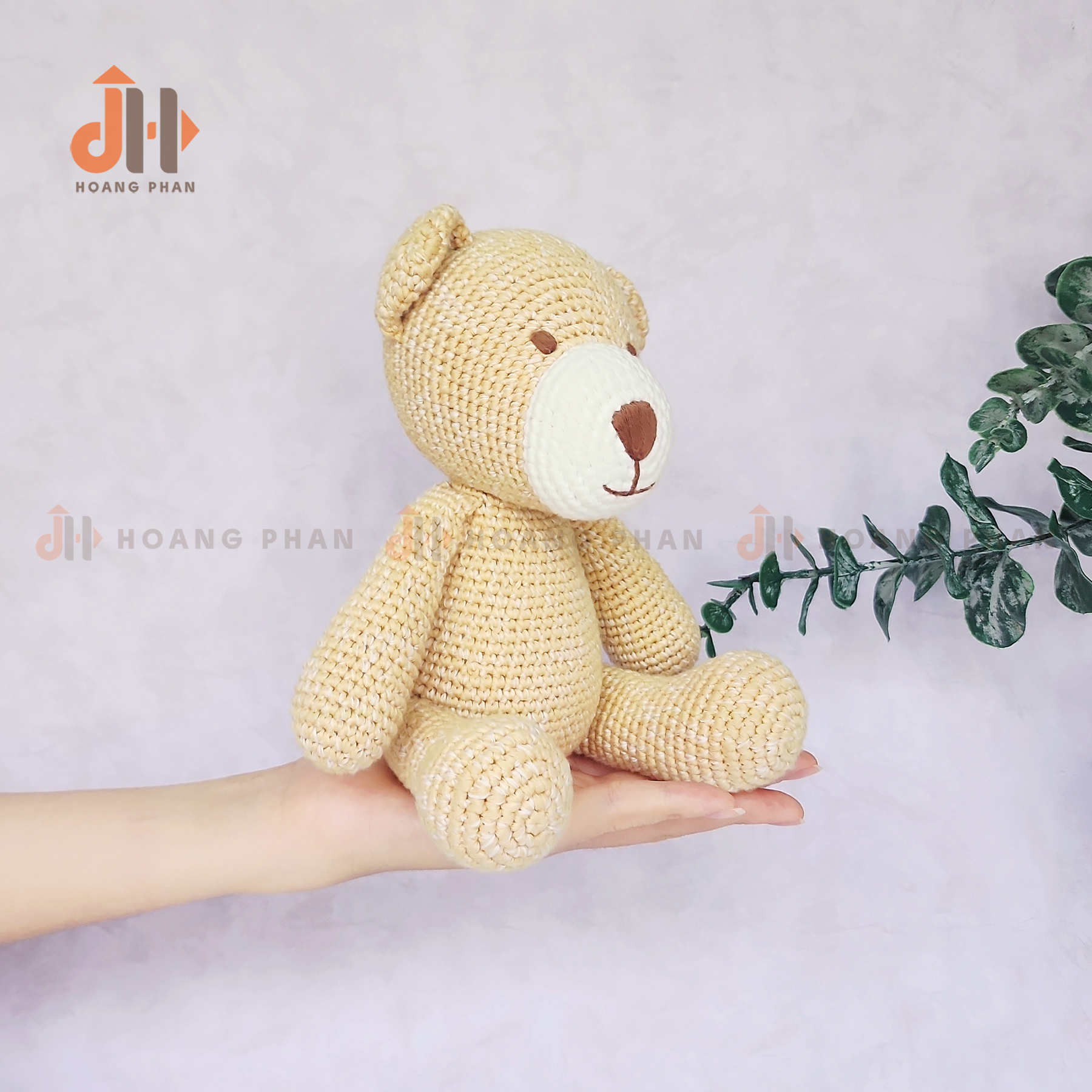Thú bông móc len - Gấu Poppy thân thiện