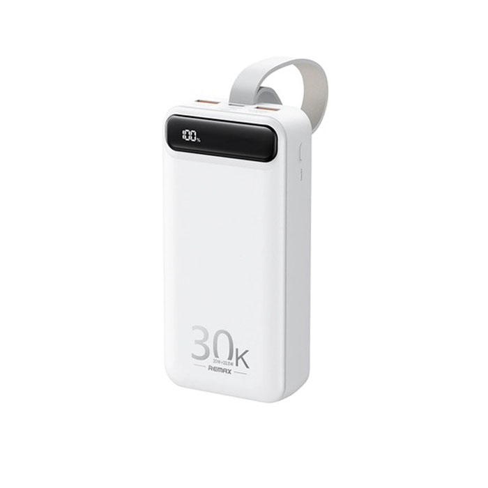 Pin Sạc Dự Phòng Remax RPP-522 Dung Lượng 30000mAh, Sạc NHanh 22.5W, Tích Hợp 3 Cổng Sạc Nhanh - Hàng chính hãng