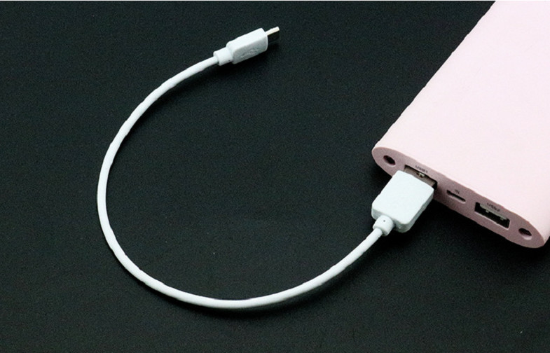 Cáp Sạc Nhanh Micro USB 2A - 25CM ( Thích hợp dùng với pin dự phòng ) - Hàng Nhập Khẩu