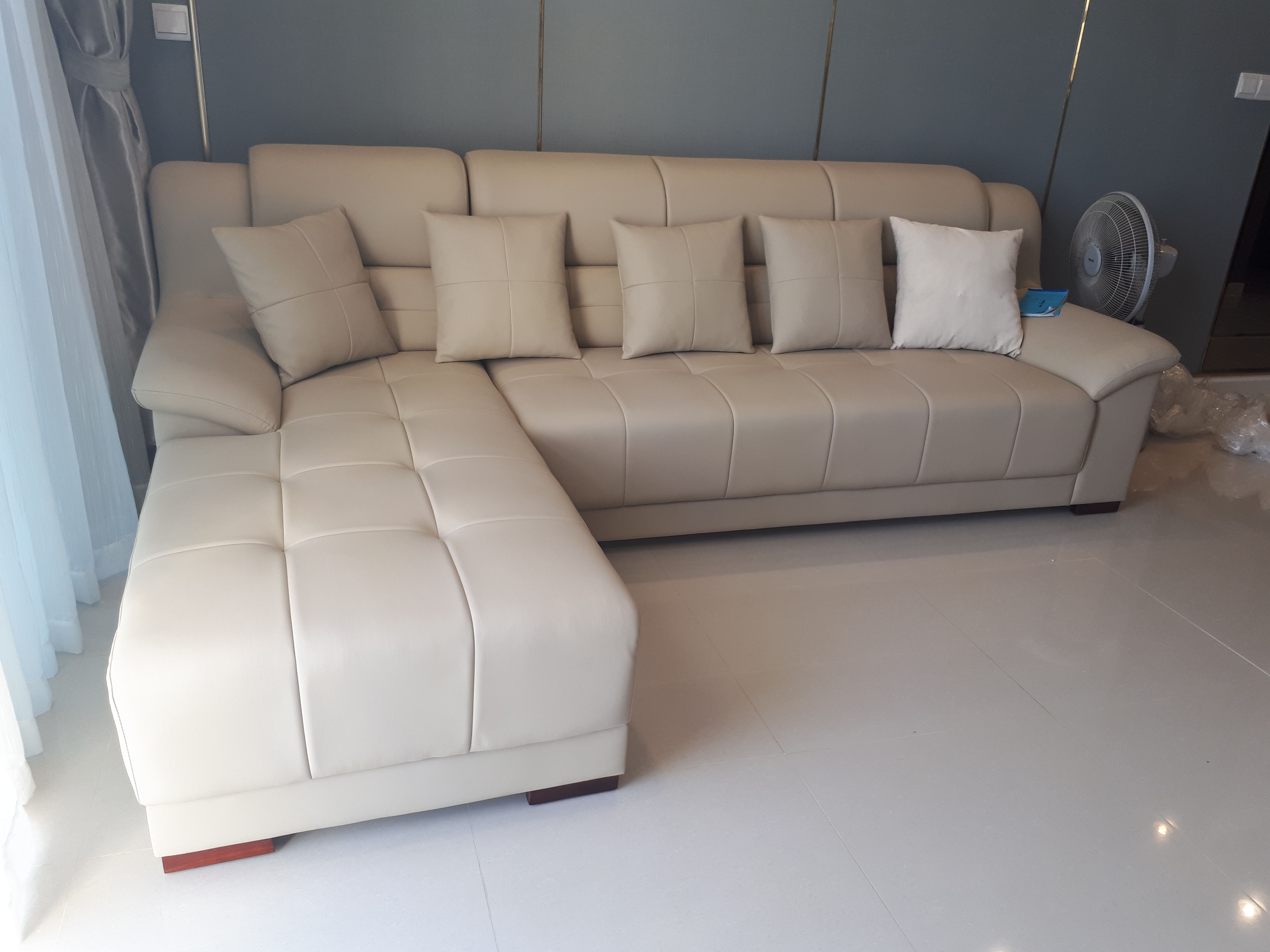 Ghế Sofa Cao Cấp Phòng Khách Hiện Đại - Salon Góc L Đẹp