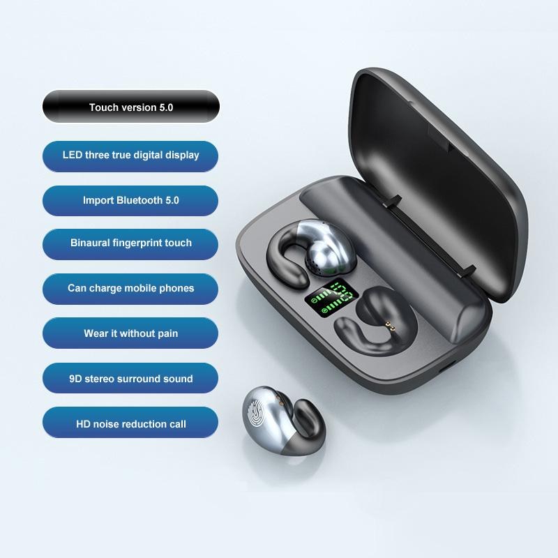 KINGSTAR S19 TWS Bluetooth Tai Nghe Dẫn Truyền Qua Xương Tai Nghe Không Dây Điều Khiển Bằng Cảm Ứng Loại Bỏ Tiếng Ồn Thể Thao Chống Nước Tai Nghe